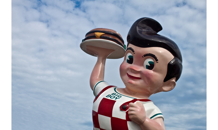 Iconic Big Boy Statue
