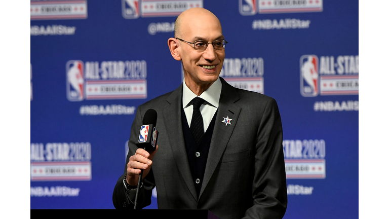 2020 NBA All-Star - NBA Commissioner Adam Silver Press Conference