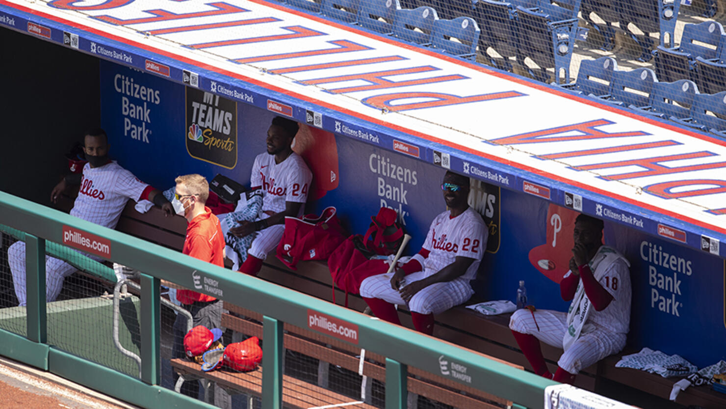 Phillies cancel activities after positive coronavirus tests - Los