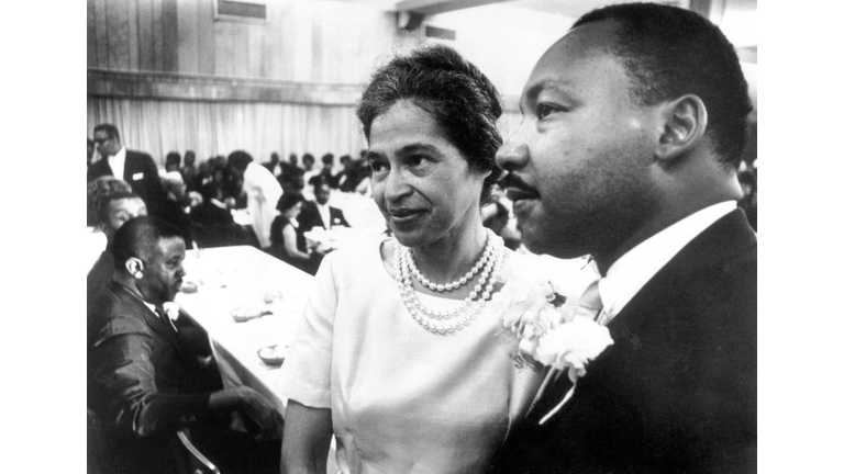 Dr. Martin Luther King and Rosa Parks