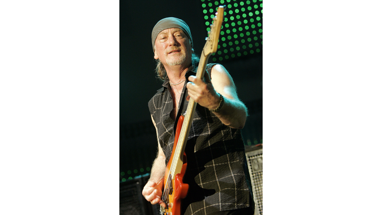 Roger Glover of the English rock band De