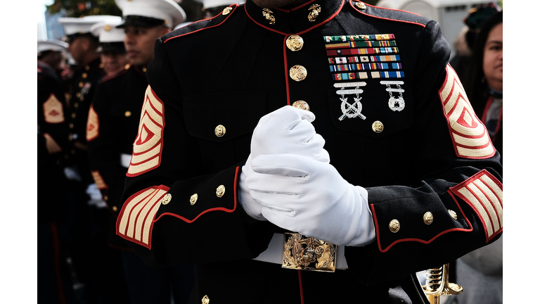 Veterans Day Parade Held On New York's 5th Avenue