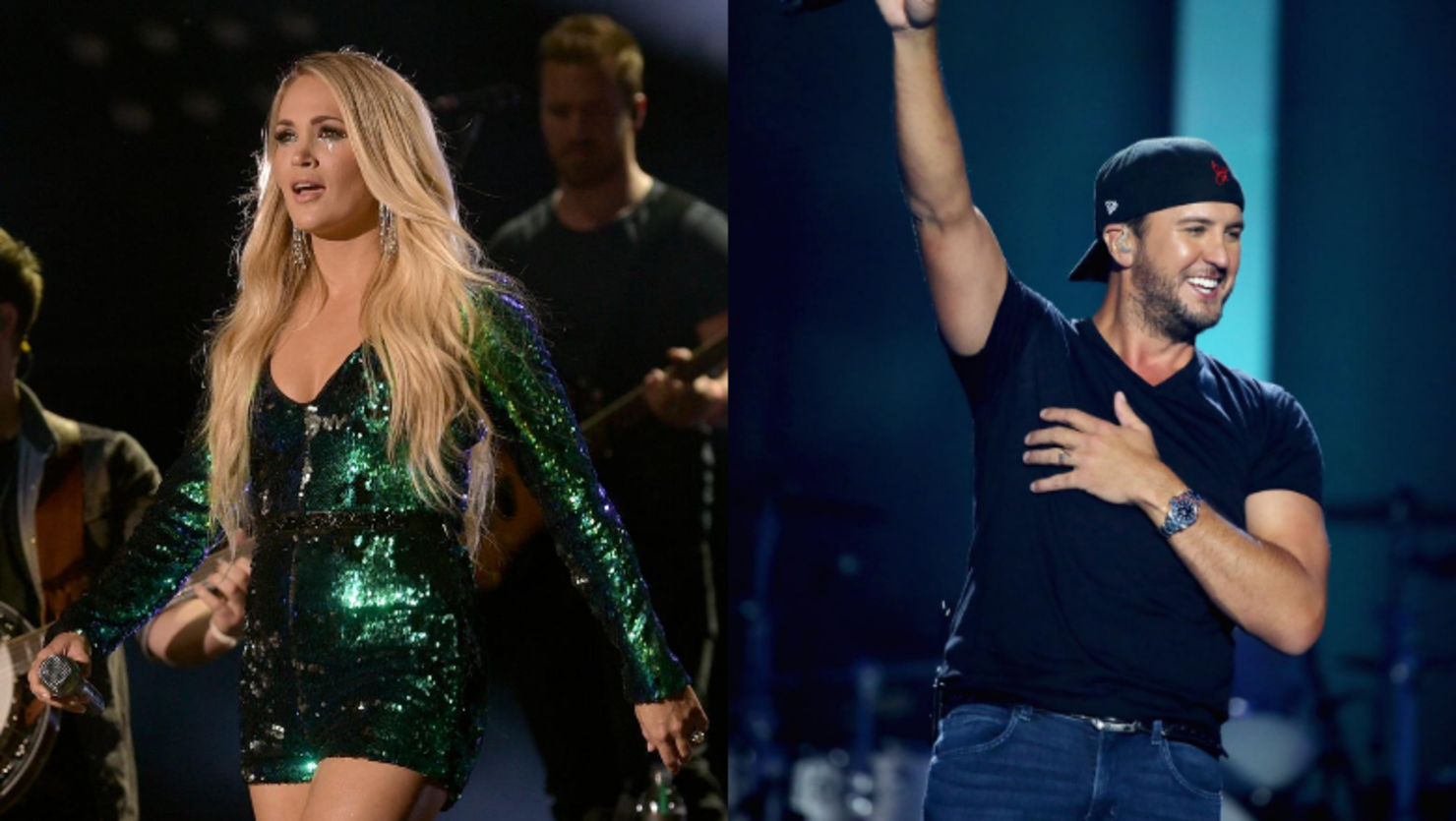 Luke Bryan Calls Carrie Underwood's Lack Of CMA EOTY Wins 'Disturbing'