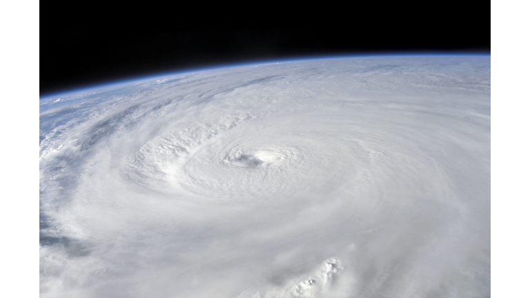 Eye of Hurricane Ivan, passing over Cuba
