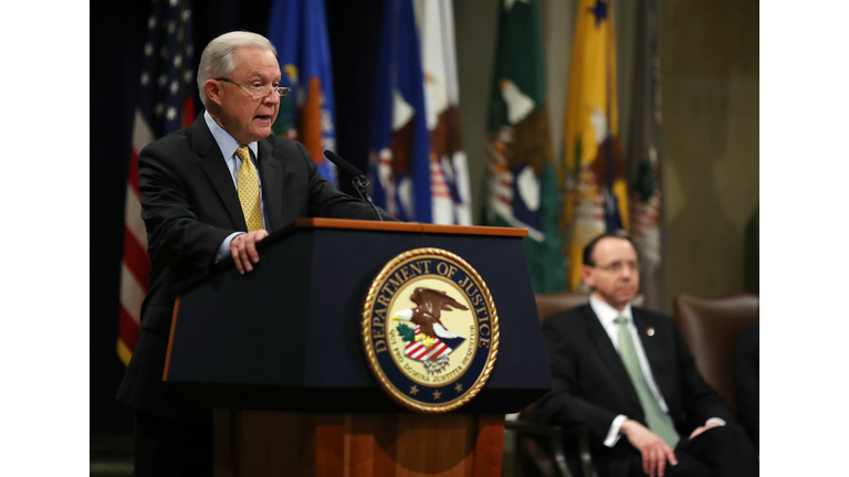 Department Of Justice Holds Summit On Combatting Human Trafficking