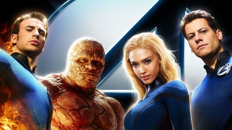 Fantastic Four - first major motion picture cast