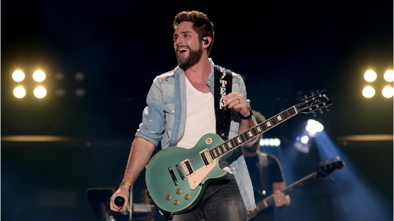 Thomas Rhett Hooked Himself In The Leg While Fishing In Colorado