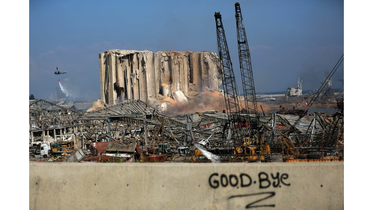 LEBANON-BLAST (Photo by PATRICK BAZ/AFP via Getty Images)