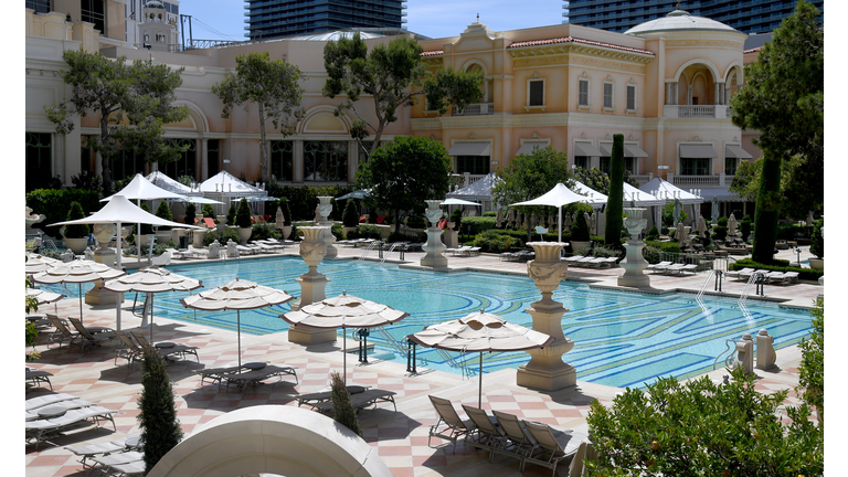 Bellagio Resort In Las Vegas Demonstrates Coronavirus Safety Protocols Ahead Of Reopening