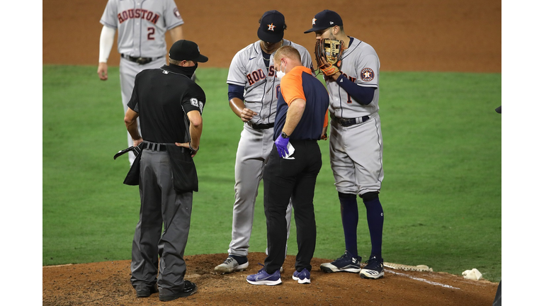 Houston Astros v Los Angeles Angels