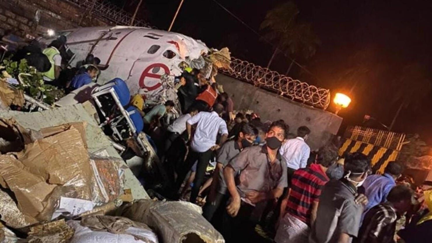 India: Passenger plane skids off runway in Kerala