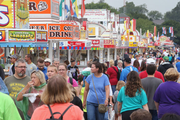 Crowds Flock To Iowa State Fair For A Taste Of Agricultural Bounty