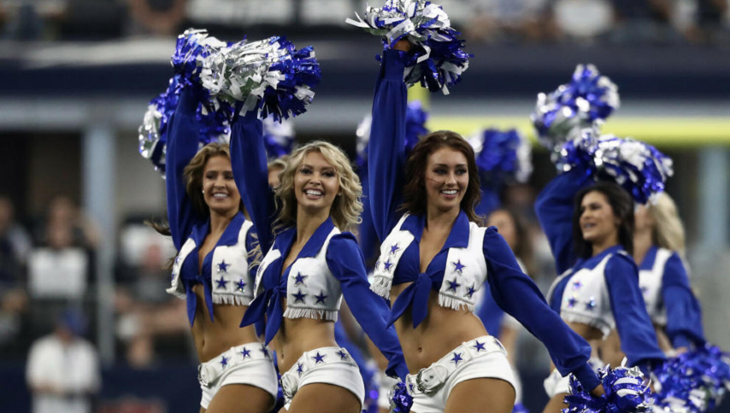 Dallas Cowboys Cheerleaders will still be at home games but won't be on the  field