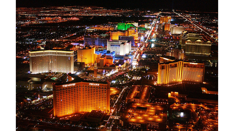 Las Vegas Boulevard Aerial Views