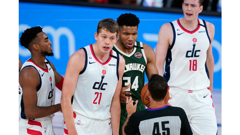 Milwaukee Bucks v Washington Wizards