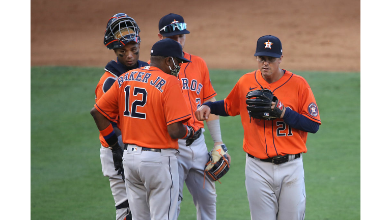 Houston Astros v Los Angeles Angels