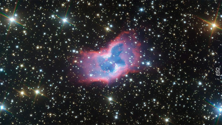 Stunning Image of Space 'Butterfly'