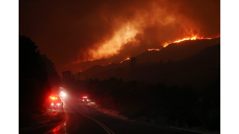 Lake Fire In Southern California Grows Rapidly, Forcing Evacuations And Threatening Structures