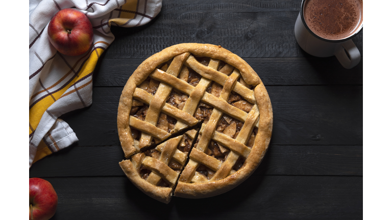 Directly Above Shot Of Pie On Table  copyright 2020 Getty Images 