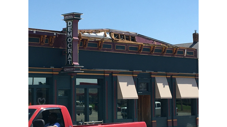 Cedar Rapids storm damage August 16, 2020 