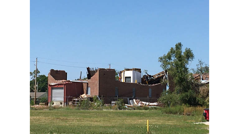 Cedar Rapids storm damage August 16, 2020 