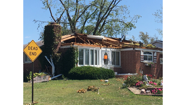 Cedar Rapids storm damage August 16, 2020 
