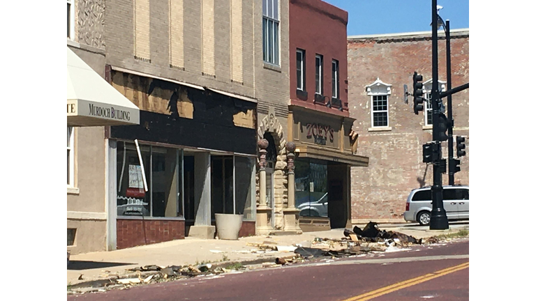 Marion, Iowa storm damage August 16, 2020 