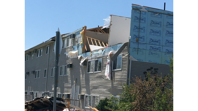 Marion, Iowa storm damage August 16, 2020 