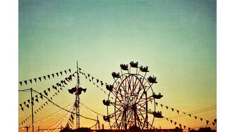 Carnival at sunset