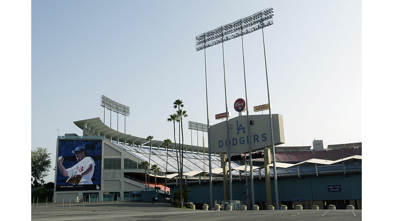 Exterior view Dodger Stadium