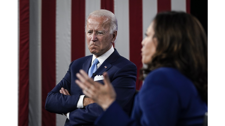 Presidential Candidate Joe Biden And New Running Mate Kamala Harris Hold Fundraiser In Delaware