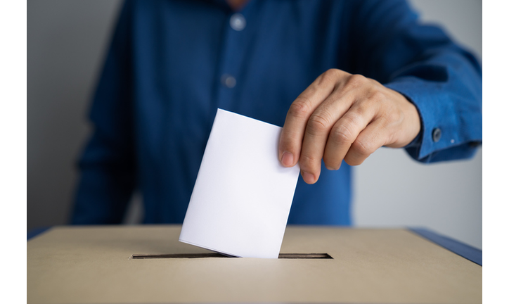 Voting box and election image,election
