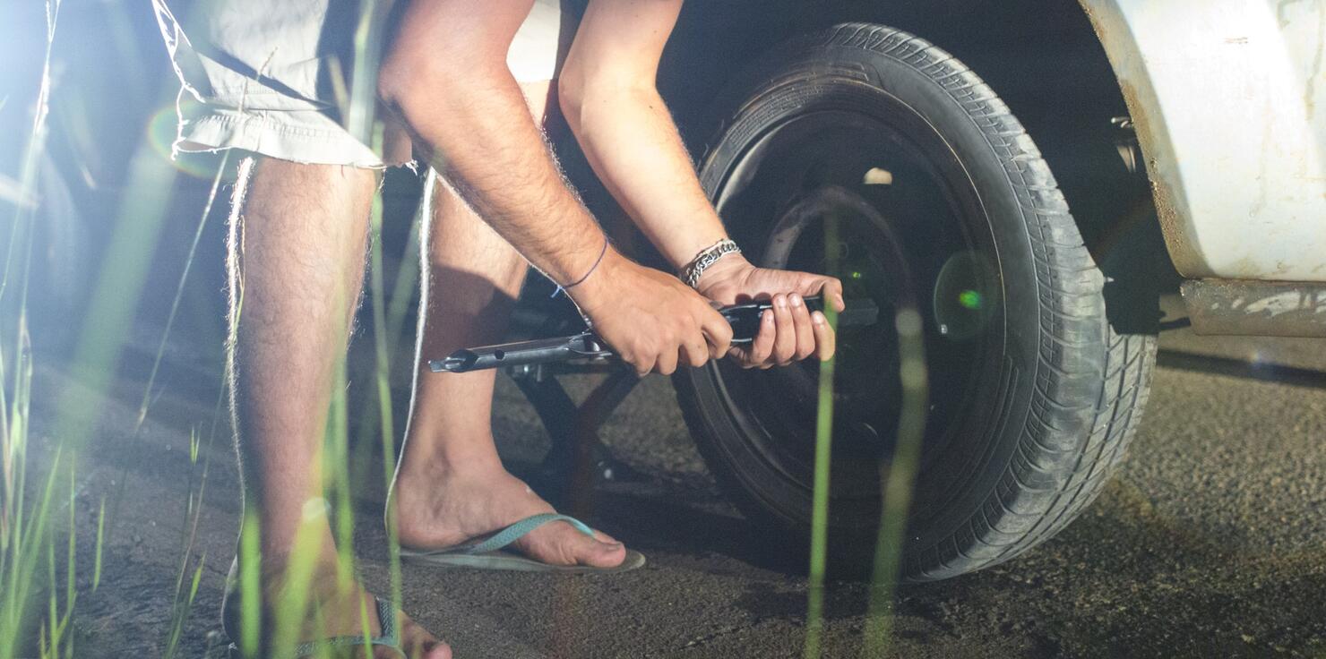 Wheel change