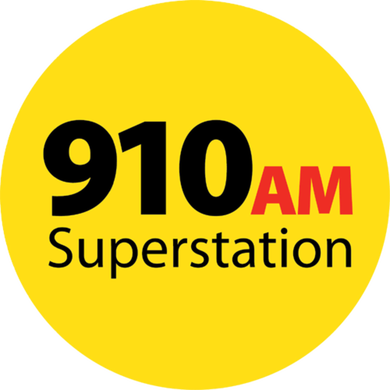 910 AM Superstation logo