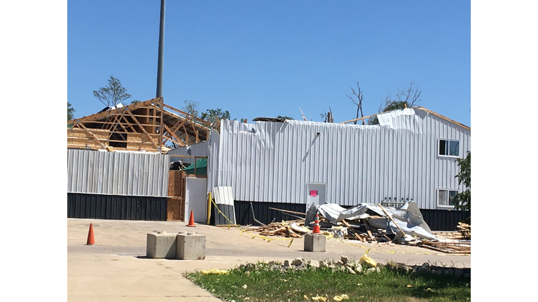 Cedar Rapids, Iowa August 10, 2020 storm damage