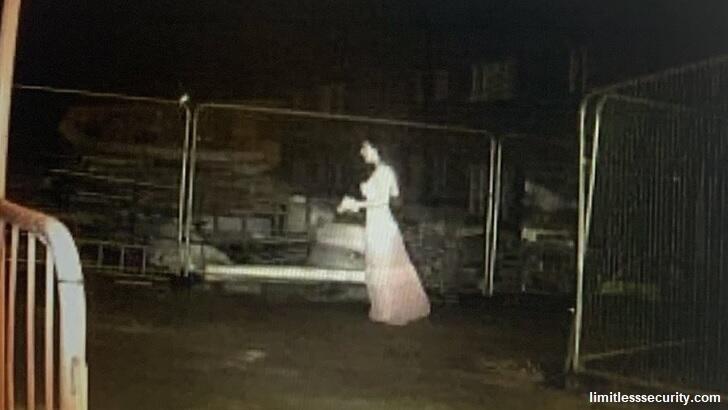 Security Camera Spots 'Ghost Woman' at Construction Site | Coast to