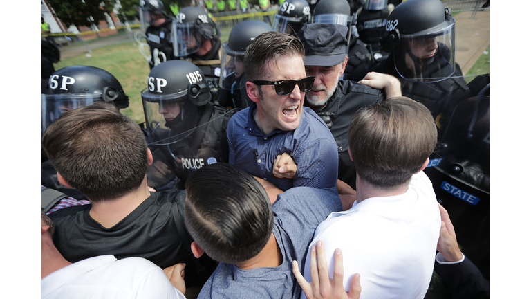 Violent Clashes Erupt at "Unite The Right" Rally In Charlottesville