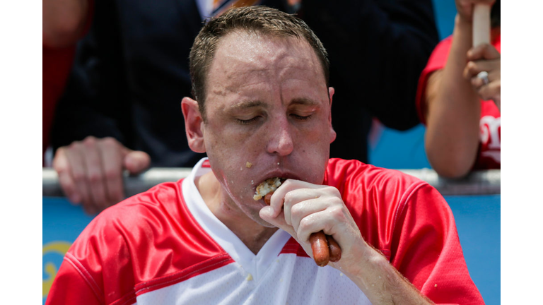 Competitive Eaters Gorge At Annual Nathan's Hot Dog Eating Contest