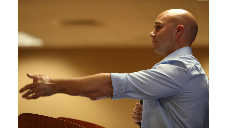 Florida GOP Rep. Brian Mast Holds Town Hall In Fort Pierce