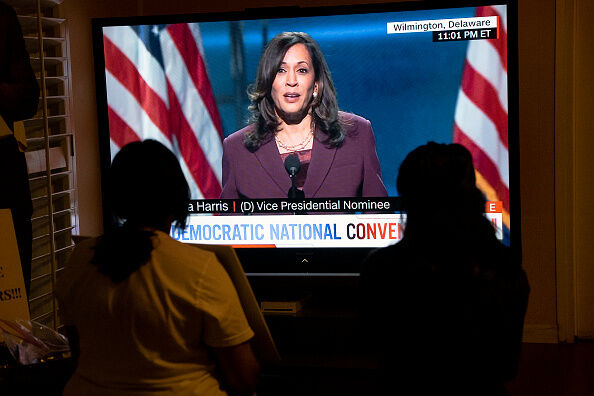 Americans Across The Nation Watch Virtually Held Democratic National Convention