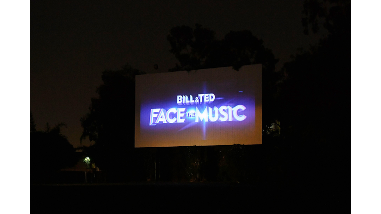 Alex Winter, Cast And Filmmakers Surprise Fans At A Drive-in Screening Of "Bill & Ted Face The Music"