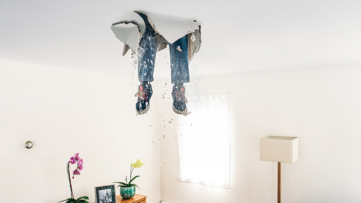 Mom Falls Through Ceiling During Daughters Tiktok Iheartradio