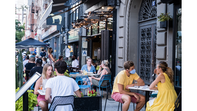 New York City Restaurants And Bars Adapt To Covid Restrictions And Offer Outdoor Seating Options