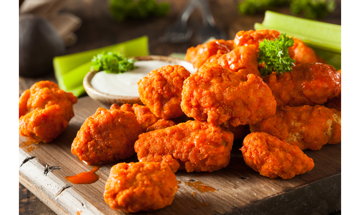 Hot and Spicy Boneless Buffalo Chicken Wings