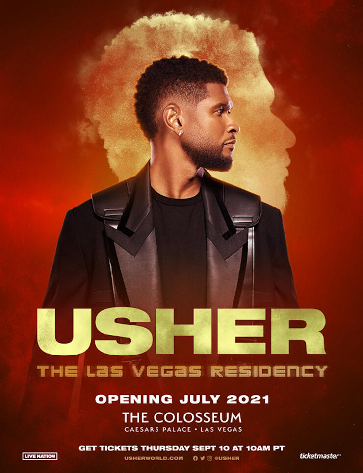 who is on tour with usher