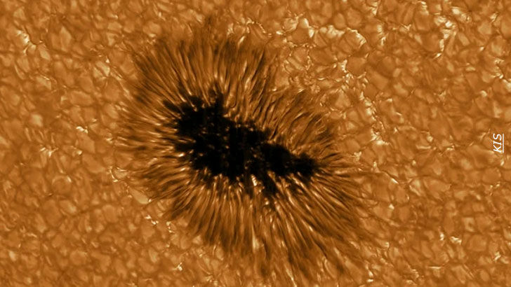 Incredible Close-Up of Sunspot