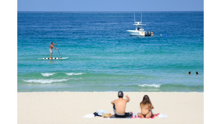 Miami-Dade Beaches Reopen After Being Closed For Coronavirus Pandemic