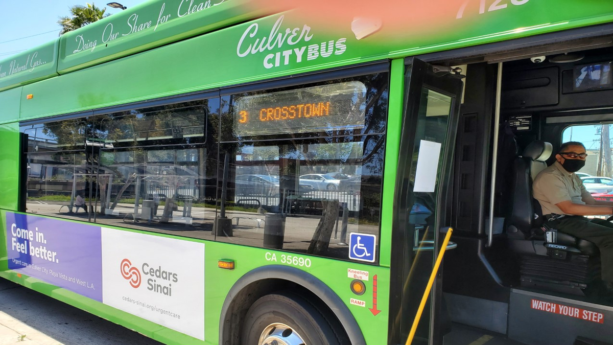 Culver CityBus to Resume Collection of Fees, Front-Door Boarding Today