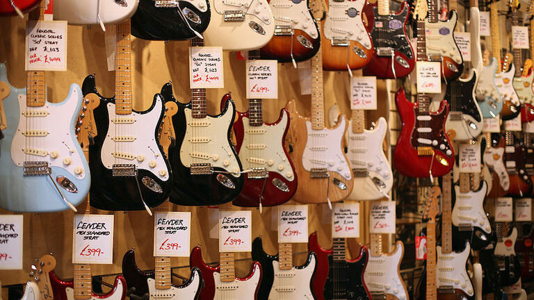 The Music Stores And Recording Studios Of Denmark Street