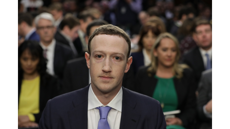 Facebook CEO Mark Zuckerberg Testifies At Hearing